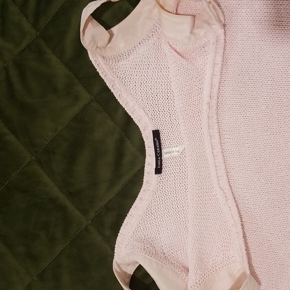 Luisa Cerano knitted top pink color size 4 - Picture 6 of 7